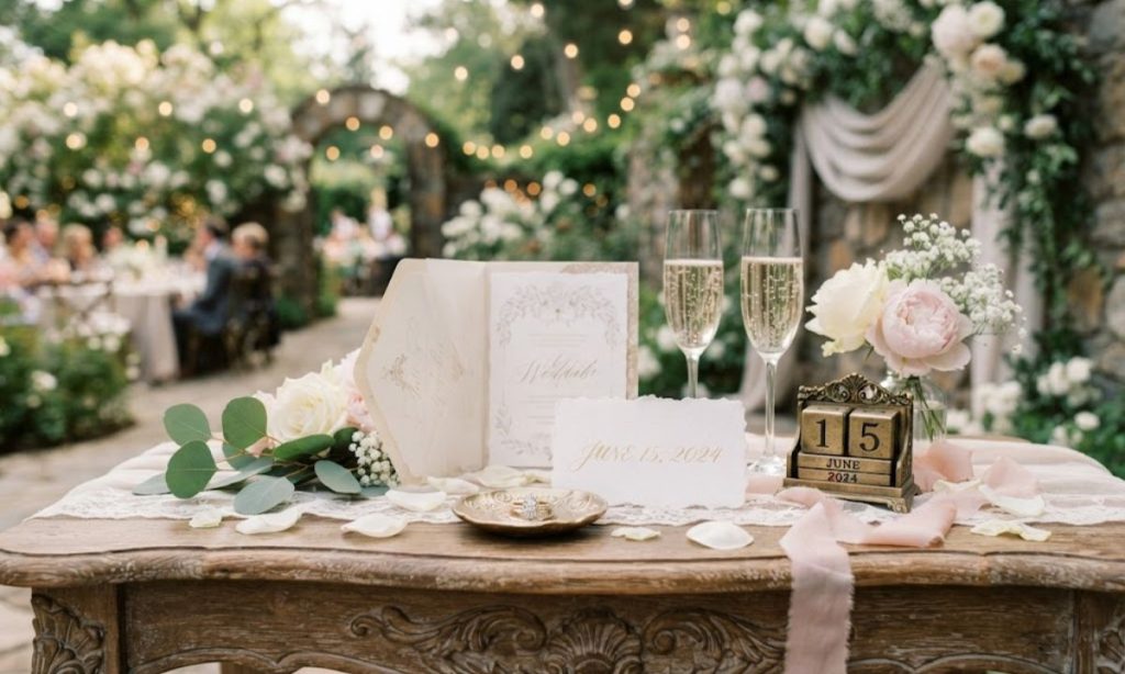 Heart Melting Ideas for Your Wedding Date Instagram Reveal