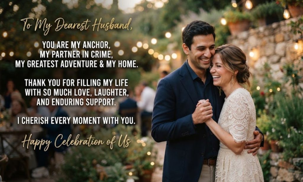 Heart touching lines to Celebrate Your Husband