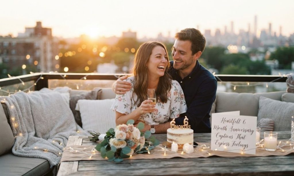 Heartfelt 6 Month Anniversary Instagram Captions That Express Feelings