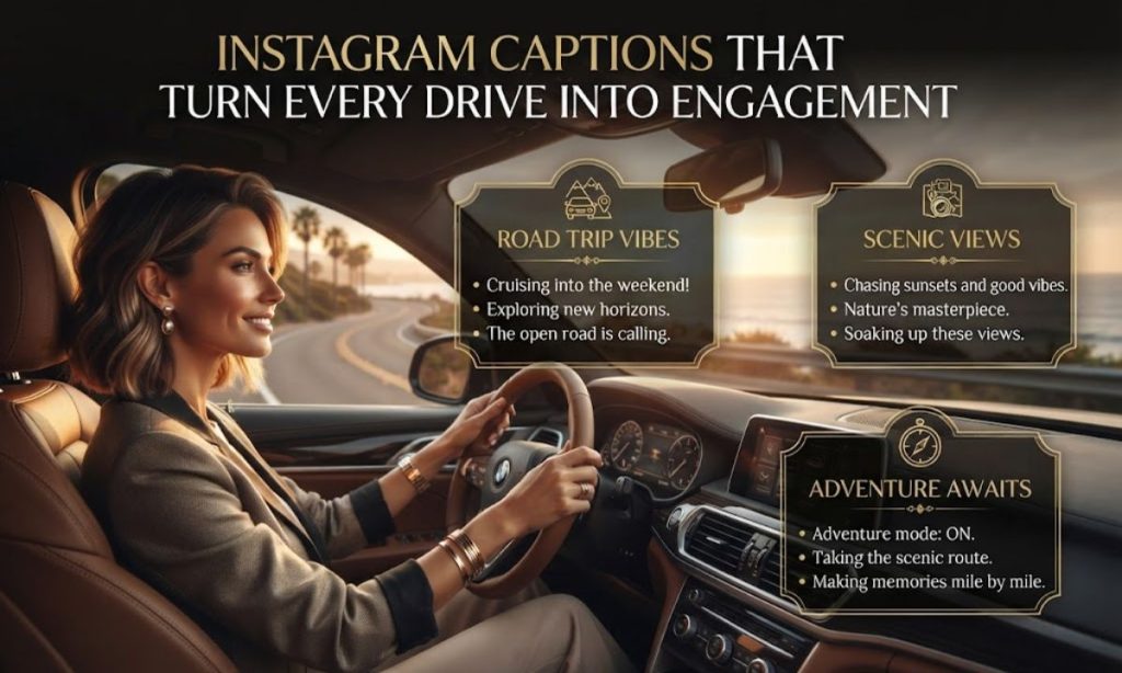 Instagram Captions That Turn Every Drive into Engagement