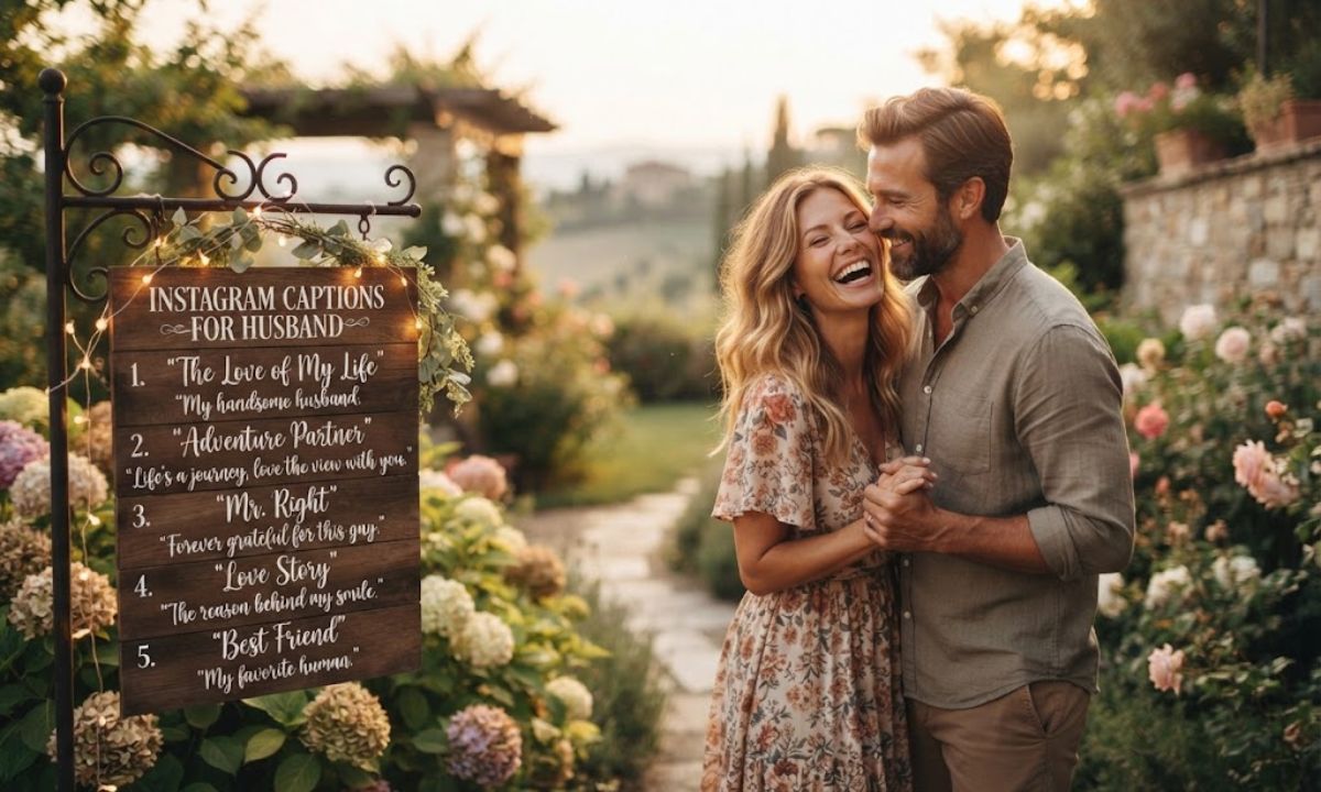 Instagram Captions for Husband
