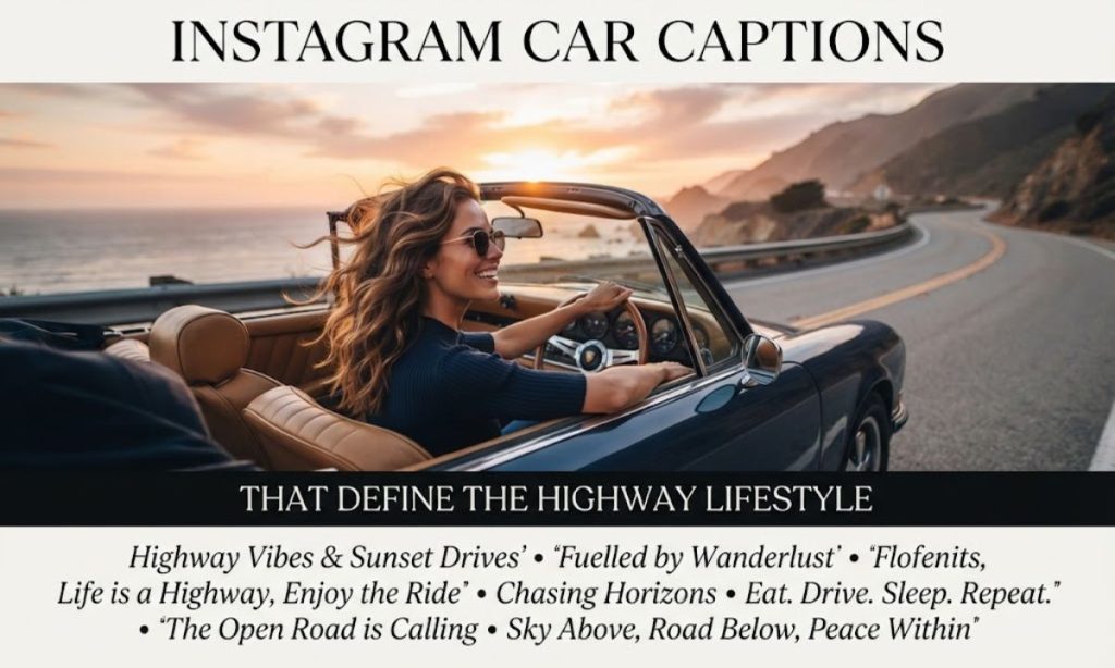 Instagram Car Captions That Define the Highway Lifestyle