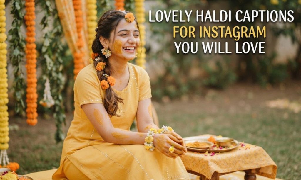 Lovely Haldi Captions For Instagram You Will Love