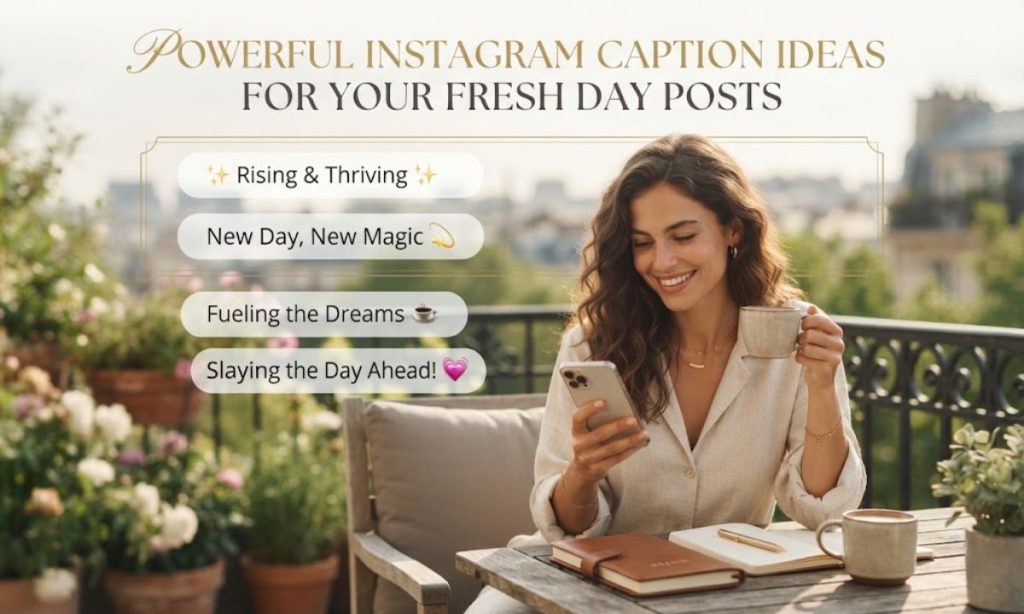 Powerful Instagram Caption Ideas for Your Fresh Day Posts