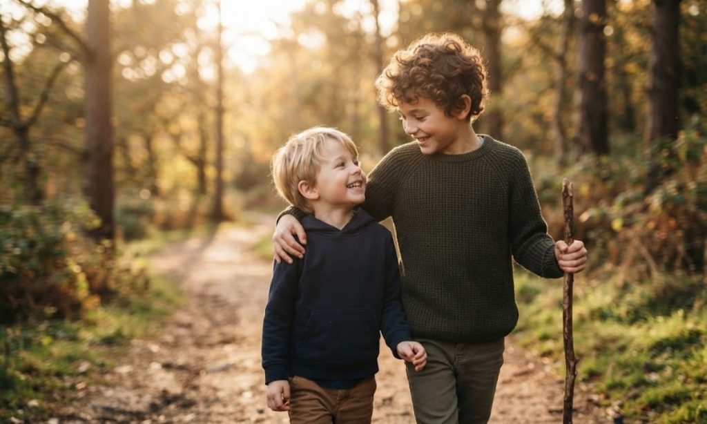 Pure Love Bonded by Heart Captions for Brothers On Instagram 