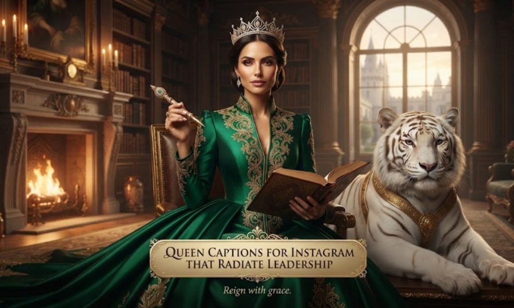 Queen Captions for Instagram That Radiate Leadership