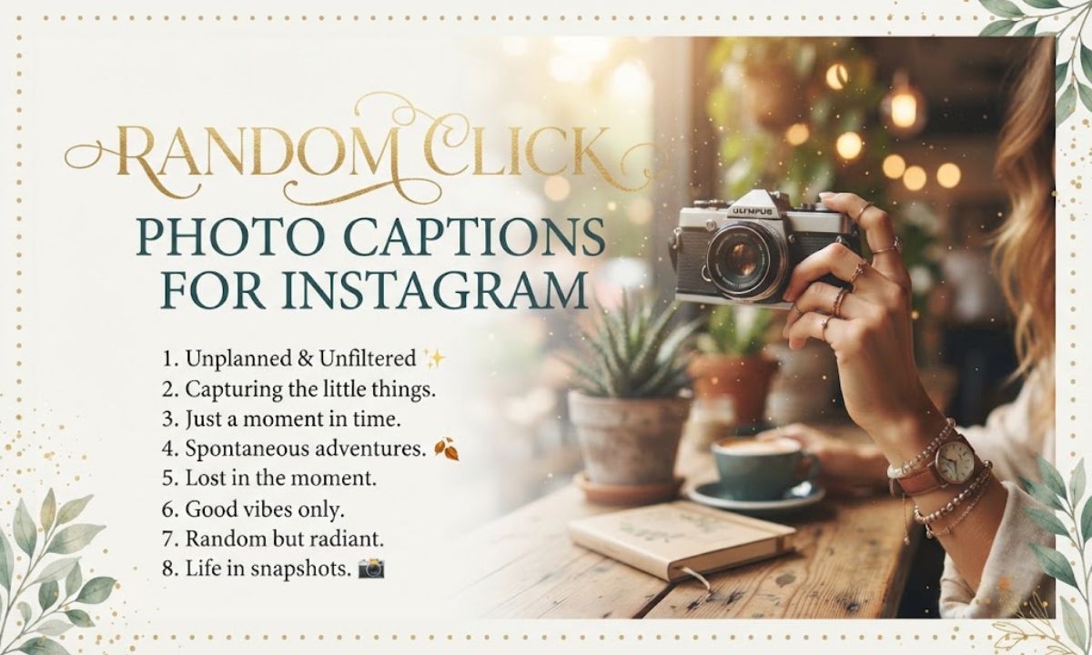 Random Click Photo Captions for Instagram