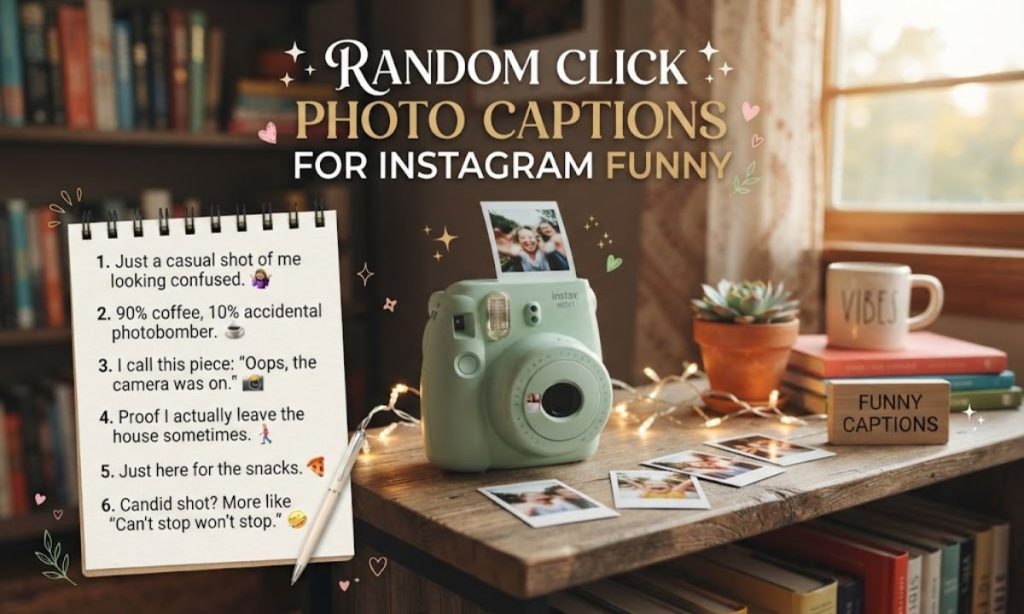 Random click photo captions for Instagram funny