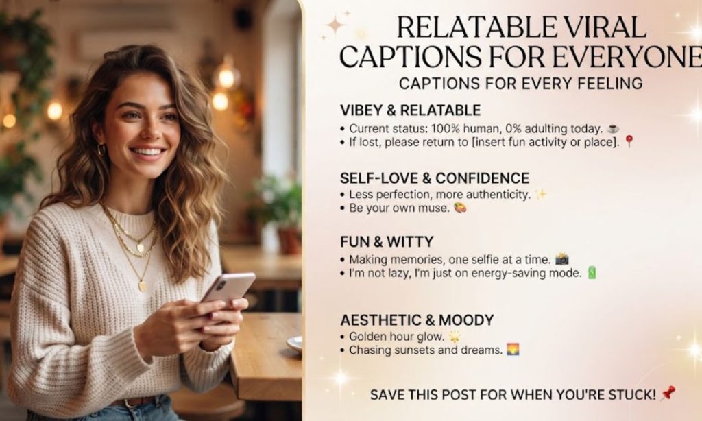 Relatable Viral Captions Instagram For Everyone Feels