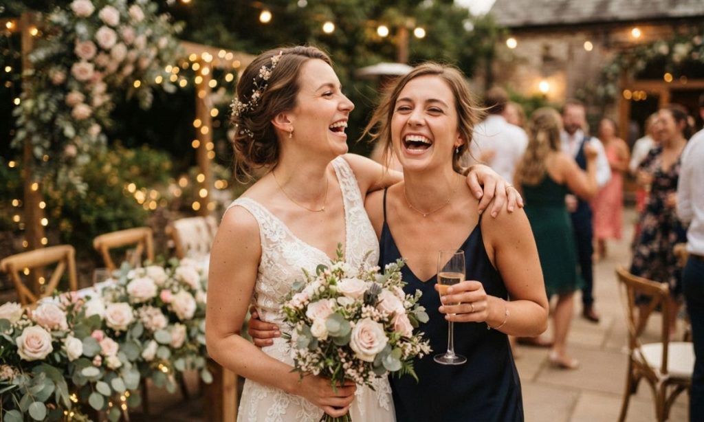 Short and Snappy Funny Sister Wedding Captions for Instagram
