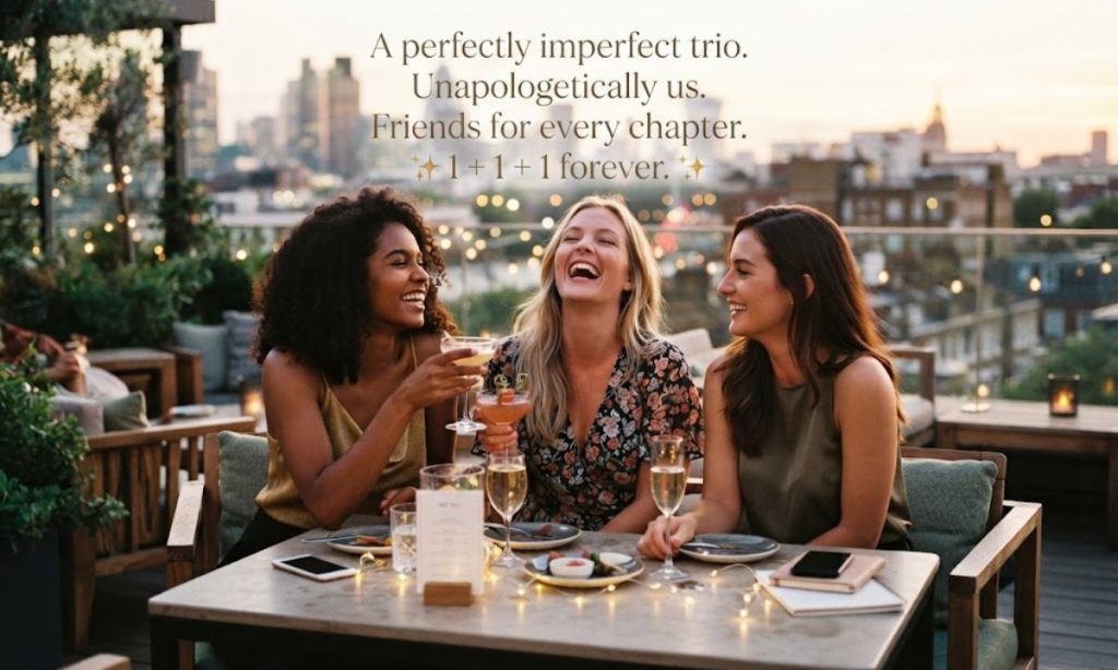 Stylish Quotes on Instagram Perfect For Three Best Friends