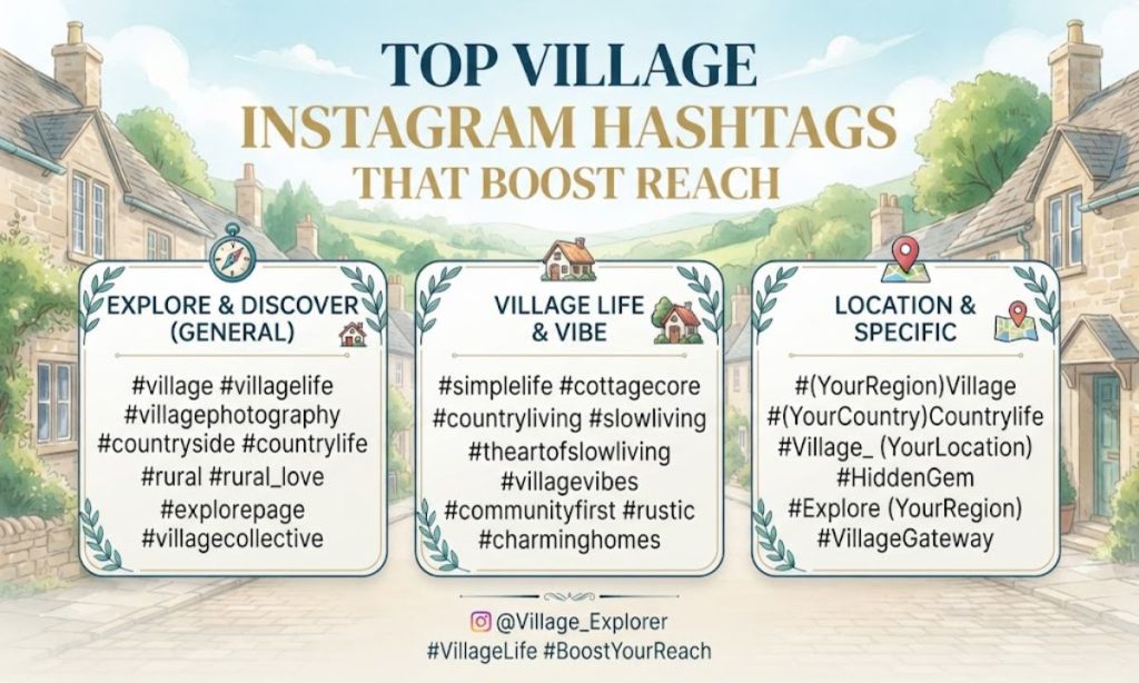 Top Village Instagram Hashtags That Boost Reach