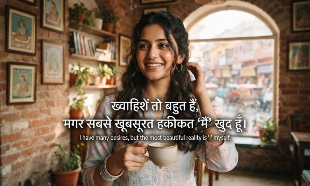 Trending Hindi Captions for Instagram for Girls That Celebrate Beauty