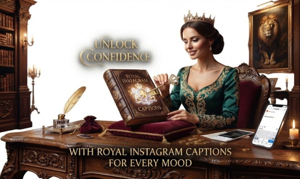 Unlock Confidence with Royal Instagram Captions for Every Mood