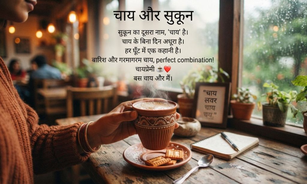 Chai captions for Instagram in Hindi