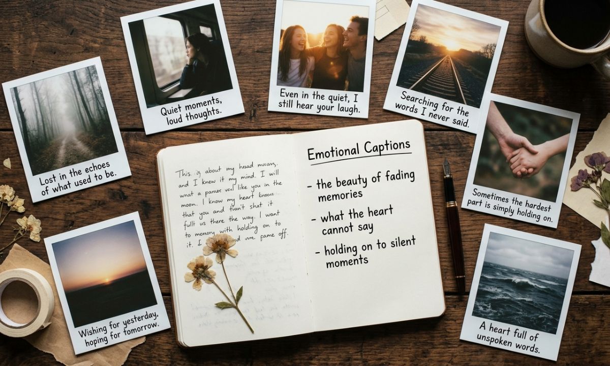 Emotional Captions in English