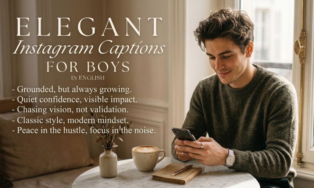 Instagram captions for girls in English for boy