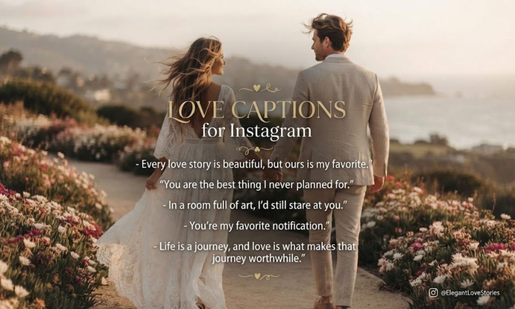 Love Captions in English for Instagram