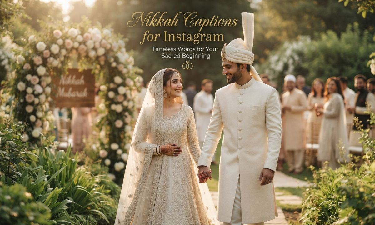 Nikkah Captions for Instagram