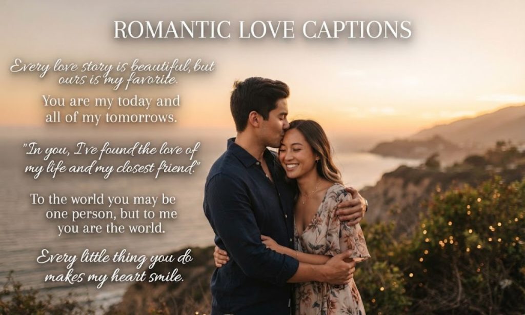 Romantic Love Captions in English