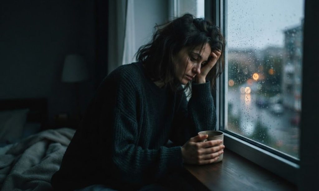 Sad Captions About Anxiety