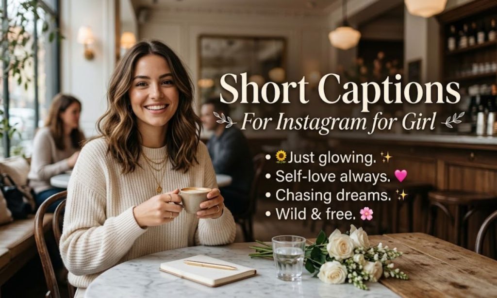 Short Captions for Instagram for Girl